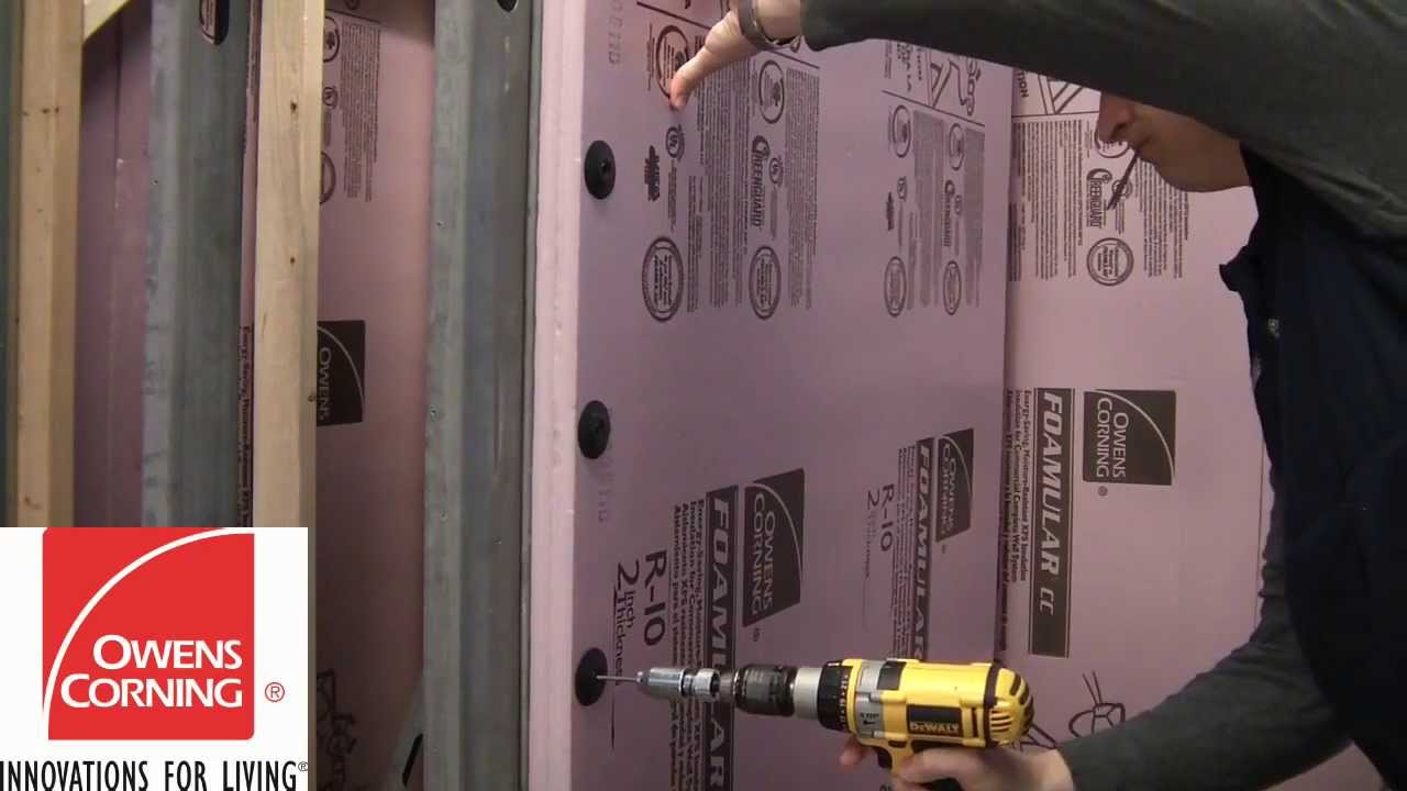 Installing FOAMULAR in a crawl space